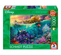 Schmidt Spiele The Little Mermaid Disney Thomas Kinkade:-ursula Puzzle 1000 Pieces