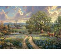 Schmidt Spiele Jigsaw Puzzle - Thomas Kinkade: Country Idyll - 1000 Pieces - Ages 12+