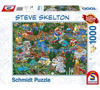 Schmidt, Steve Skelton: Getting away from it all (1,000 Pieces), Jigsaw Puzzle, Ages 14+, 1+ Players