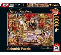 Schmidt Steve Sundram: Music Mania Jigsaw Puzzle (1000 Pieces)