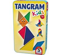Schmidt Tangram Kids Tin Puzzles Board Game for 1 Players Ages 5+ and Up
