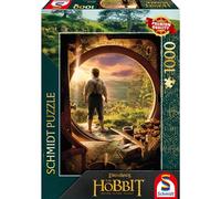Schmidt Spiele 58552 58552 The Hobbit 58552 Puzzle 1000-Piece Leaving Bag End Multi-Coloured