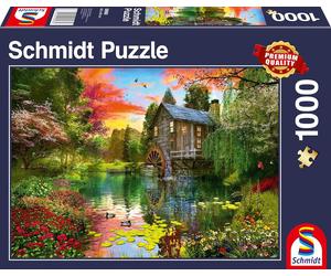 Schmidt The Watermill 1000 Piece Jigsaw Puzzle