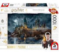 Schmidt Spiele 58577 58577 Jigsaw Puzzle 1000 Pieces Thomas Kinkade, Wizarding World, Harry Potter, Hogwarts Castle, Multicoloured, 58577
