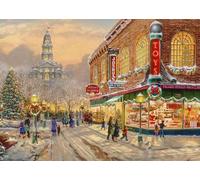 Coiled Spring Thomas Kinkade: A Christmas Wish (1000Pc) - Brand New And Sealed