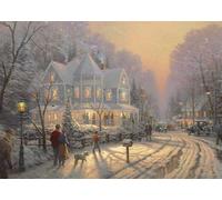 Schmidt | Thomas Kinkade: A Holiday Gathering (1,000 Pieces)| Jigsaw Puzzle | Ages 14+ | 1+ Players