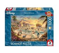 Kinkade Disney The Little Mermaid Celebration of Love Jigsaw Puzzle 1000 Pieces