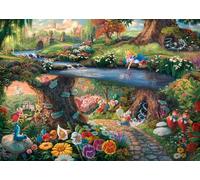 Schmidt | Thomas Kinkade: Disney Alice in Wonderland Puzzle - 1000pc | Puzzle | Ages 12+ | 1 Players
