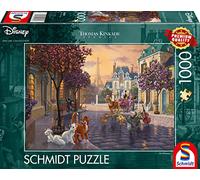 Schmidt, Thomas Kinkade: Disney Aristocats (1,000-Piece), Jigsaw Puzzle, Ages 14+, 1+ Players