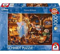 Schmidt, Thomas Kinkade: Disney Geppetto's Pinocchio (1,000 Pieces), Jigsaw Puzzle, Ages 14+, 1+ Players