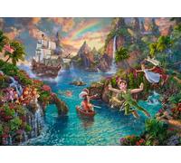 Schmidt | Thomas Kinkade: Disney Peter Pan Puzzle -1000pc | Puzzle | Ages 12+ | 1 Players