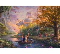 Schmidt, Thomas Kinkade: Disney Pocahontas (1,000-Piece), Jigsaw Puzzle, Ages 14+, 1+ Players