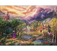 Schmidt | Thomas Kinkade: Disney Snow White (1,000 Pieces) | Jigsaw Puzzle | Ages 14+ | 1+ Players