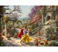Thomas Kinkade, Disney, Snow White - Dance with the Prince