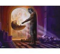 Schmidt | Thomas Kinkade: Disney Star Wars The Mandalorian - Turning Point - 1,000 Pieces | Jigsaw Puzzle | Ages 12+ |