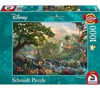 Schmidt Spiele Thomas Kinkade: Disney - The Jungle Book Jigsaw Puzzle (1000Pc)