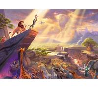 Schmidt, Thomas Kinkade: Disney The Lion King (1,000-Piece), Jigsaw Puzzle, Ages 14+, 1+ Players