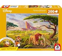 Schmidt Spiele 56560 Thomas Kinkade, Disney, The Lion King, Remember Who You Are Jigsaw Puzzle 200 Pieces, Multi-Colour