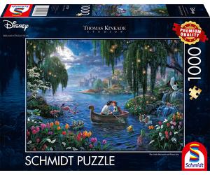 Schmidt Thomas Kinkade: Disney The Little Mermaid and Prince Eric - 1,000 -Pie