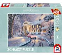 Schmidt | Thomas Kinkade: Graceland Christmas (1,000 Pieces) | Jigsaw Puzzle | Ages 14+ | 1+ Players
