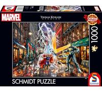 Schmidt | Thomas Kinkade: Marvel Thor (1,000 Pieces) | Jigsaw Puzzle | Ages 14+ | 1+ Players