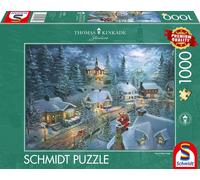 Schmidt Thomas Kinkade Santa's Silent Night Jigsaw Puzzle (1000 Pieces)