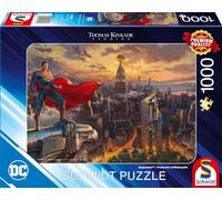 Schmidt | Thomas Kinkade: Superman - Protector of Metropolis - 1,000 -Piece | Jigsaw Puzzle | Ages 12+ |, 8ft