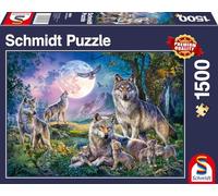 Schmidt Wolf Pack (1500pc) Jigsaw Puzzle