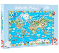 Schmidt Your Amazing World Puzzle - 200pc Puzzle Ages 8+ 1 Players