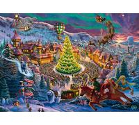 Schmidt | Zac Kinkade: Santa's North Pole (1,000 Pieces) | Jigsaw Puzzle | Ages 14+ | 1+ Players