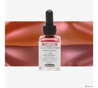 Schmincke Aero Color Acrylic Ink Metallic Bright Maroon 28ml Airbrush Paint