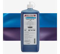 Schmincke : Aero Color Finest Acrylic Ink : 1000ml : Primary Blue Cyan