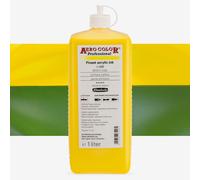 Schmincke : Aero Color Finest Acrylic Ink : 1000ml : Primary Yellow