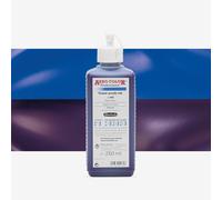 Schmincke - AERO COLOR® Professional, Sapphire blue 250 ml, 28403027, highly liquid, highly brilliant acrylic colour for acrylic painting, airbrush, mixed media, acrylic ink