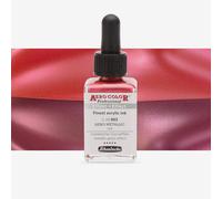 Schmincke : Aero Color Finest Acrylic Ink : 28ml : Aero Metallic Red