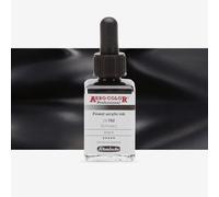 Schmincke : Aero Color Finest Acrylic Ink : 28ml : Black