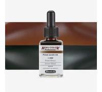 Schmincke : Aero Color Finest Acrylic Ink : 28ml : Brown Brazil