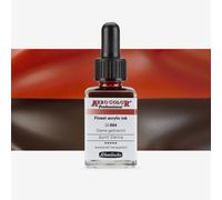 Schmincke : Aero Color Finest Acrylic Ink : 28ml : Burnt Sienna