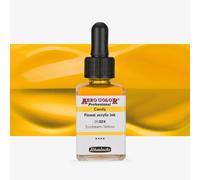 Schmincke : Aero Color Finest Acrylic Ink : 28ml : Candy Sunbeam Yellow