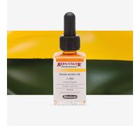 Schmincke : Aero Color Professional Fluid Acrylic : Indian Yellow 28ml.
