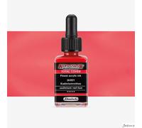 Schmincke : Aero Color Finest Acrylic Ink : 28ml : Total Cover : Cadmium Red ...