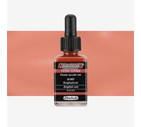 Schmincke : Aero Color Finest Acrylic Ink : 28ml : Total Cover : English Red
