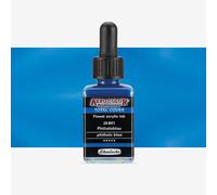 Schmincke : Aero Color Finest Acrylic Ink : 28ml : Total Cover : Phthalo Blue