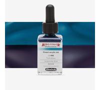 Schmincke : Aero Color Finest Acrylic Ink : 28ml : Turquoise Blue