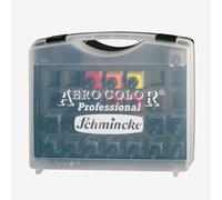Schmincke : Aero Color Finest Acrylic Ink : Plastic Case Set : 16x28ml & Empty Jars