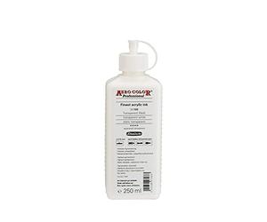 Schmincke - AERO COLOR® Professional, Transparent White 250 ml, 28100027, highly liquid, highly brilliant acrylic colour for acrylic painting, airbrush, mixed media, acrylic ink