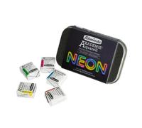 Schmincke Akademie Aquarell Watercolour Neon Set 5 x Half Pans
