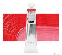 Schmincke Akademie Oil Paint Linseed 200ml Vermilion Red For Artists