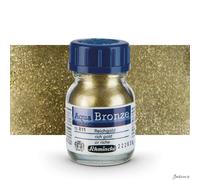 Schmincke Aqua Bronze Powder Water Soluble 20ml Rich Gold For Watercolour Gou...