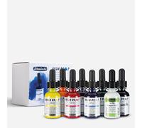 Schmincke : Aqua Drop : Liquid Watercolour : 30ml : Cardboard Set of 8